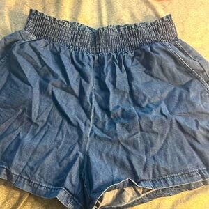 Blue universal thread, good company, jean shorts, comfy wear